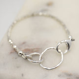 Family 2 Linked Bracelet - Silver Links