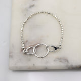 Family 2 Linked Bracelet - Silver Links