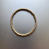 Gold Filled Stretch Bracelet