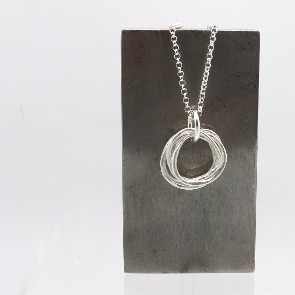 5 Decades Fine Silver Necklace